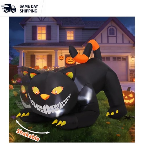 Halloween black cat - 6, ft